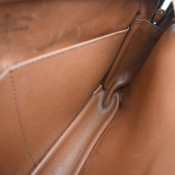 LOUIS VUITTON Compiegne 28 Clutch Bag Monogram Leather Brown GHW M51845 65EE819 - Picture 10 of 15